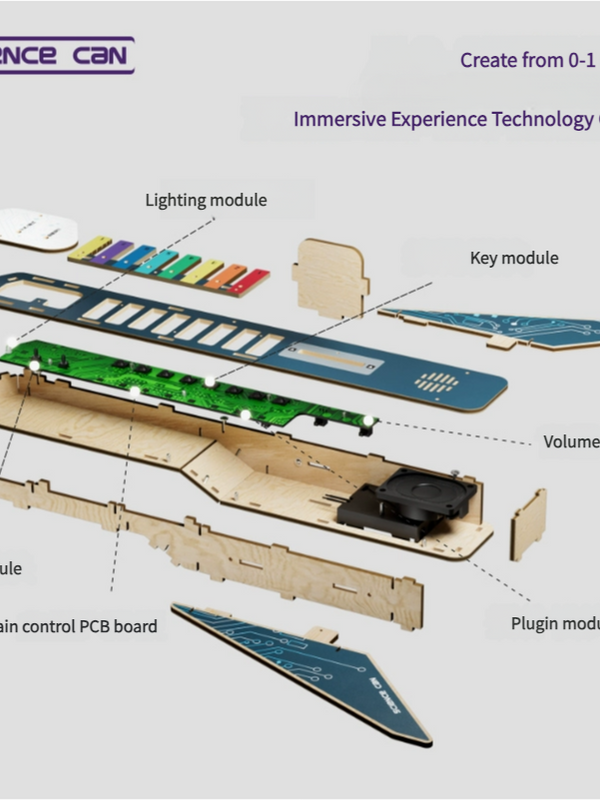 DIY Science Education Guitar Kit - Unleash Creativity, Ignite Musical Dreams