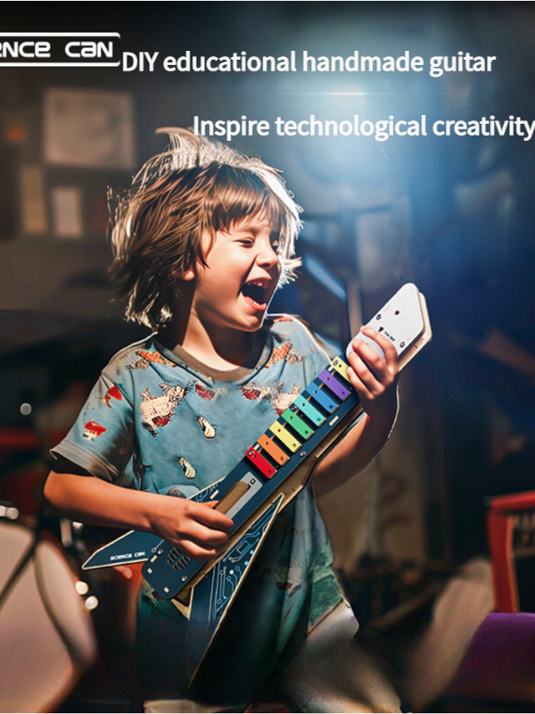 DIY Science Education Guitar Kit - Unleash Creativity, Ignite Musical Dreams